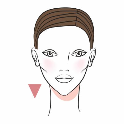 inverted triangle