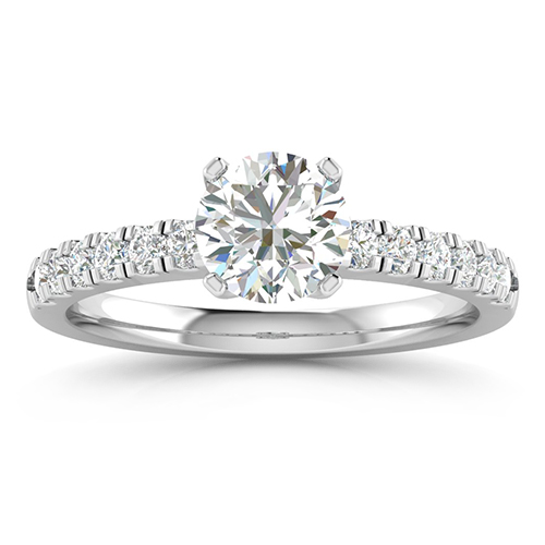 Trilogy Engagement Ring