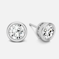 Silver Earrings Alt Text