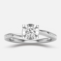 Illusion Set Ring