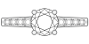 Side Stone Ring
