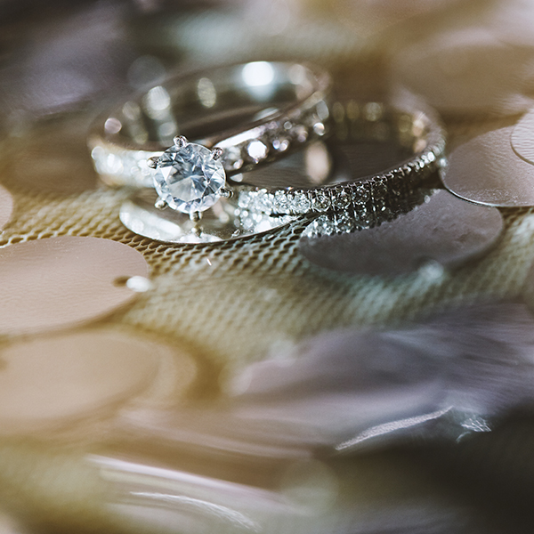 White Gold Diamond Ring